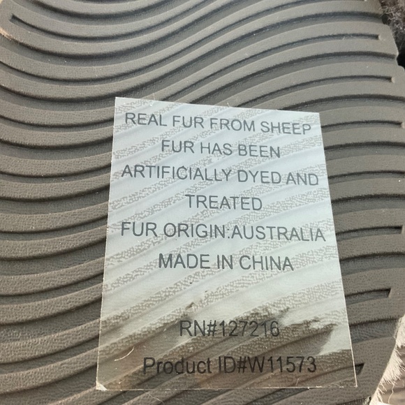 EMU Australia Mayberry Natural Sheepskin Slipper in Charcoal Sz 9 (fits … - Picture 13 of 16